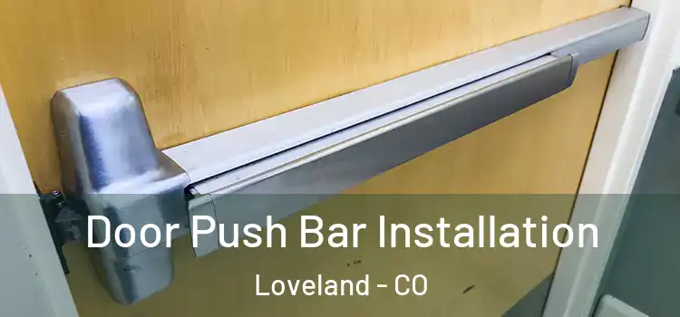  Door Push Bar Installation Loveland - CO